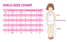 Load image into Gallery viewer, Girls Premium White & Red Ruffle Gown