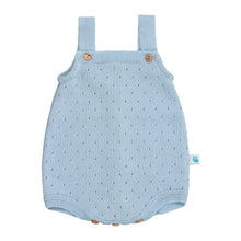 Load image into Gallery viewer, Baby Romper Perforated Cotton Knit