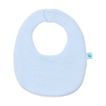 Load image into Gallery viewer, Diamond Knit Baby Bib with 3 Adjustable Positions

