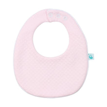 Load image into Gallery viewer, Diamond Knit Baby Bib with 3 Adjustable Positions
