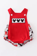 Load image into Gallery viewer, Red embroidery boy bubble
