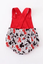 Load image into Gallery viewer, Red embroidery boy bubble
