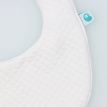 Load image into Gallery viewer, Diamond Knit Baby Bib with 3 Adjustable Positions
