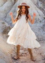 Load image into Gallery viewer, Kid's Catrina Dress in Cloud
