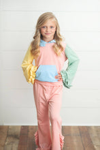 Load image into Gallery viewer, Pastel Hooded Ruffle Pocket Set
