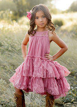 Load image into Gallery viewer, Toddler Catrina Dress in Dusty Rose
