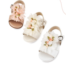Load image into Gallery viewer, Flower Petal Sandals
