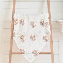 Load image into Gallery viewer, Noah's Ark Baby Swaddle Blanket
