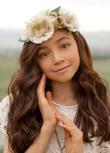 Load image into Gallery viewer, Kid's Orly Flower Crown in Cream

