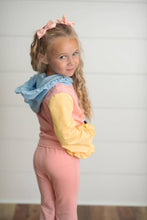 Load image into Gallery viewer, Pastel Hooded Ruffle Pocket Set

