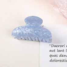 Load image into Gallery viewer, Marbled Acetate Hair Clip

