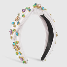 Load image into Gallery viewer, Rhinestone Stud Knotted Headband
