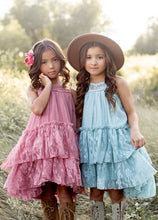 Load image into Gallery viewer, Toddler Catrina Dress in Dusty Rose
