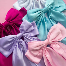 Load image into Gallery viewer, Silky Oversized Hair Bow
