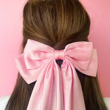 Load image into Gallery viewer, Silky Oversized Hair Bow
