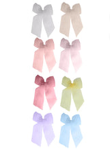 Load image into Gallery viewer, LONG TAIL ORGANDY BOW
