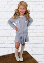 Load image into Gallery viewer, Girls Bow Sweater Set
