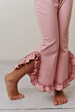 Load image into Gallery viewer, Hooded Ruffle Pants Set
