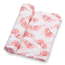 Load image into Gallery viewer, Beautiful Bows &amp; On Point Baby Swaddle Blankets
