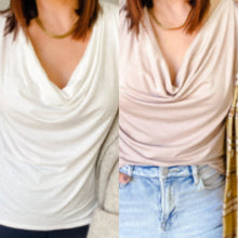 Load image into Gallery viewer, Drape Front Top
