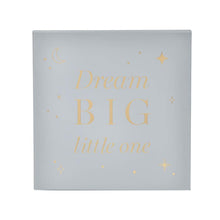 Load image into Gallery viewer, Dream Big Blue Keepsake Box
