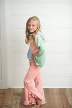 Load image into Gallery viewer, Pastel Hooded Ruffle Pocket Set
