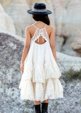 Load image into Gallery viewer, Kid's Catrina Dress in Cloud
