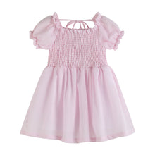Load image into Gallery viewer, Smocked Pink Dress
