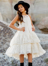 Load image into Gallery viewer, Kid's Catrina Dress in Cloud
