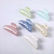 Load image into Gallery viewer, Marbled Acetate Hair Clip
